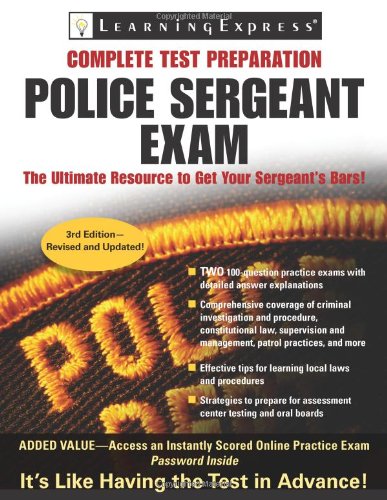 9781576857083: Police Sergeant Exam
