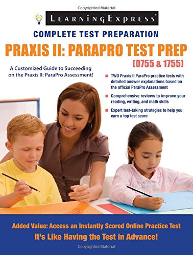Stock image for Praxis II: ParaPro Test Prep (0755-1755) for sale by Books of the Smoky Mountains