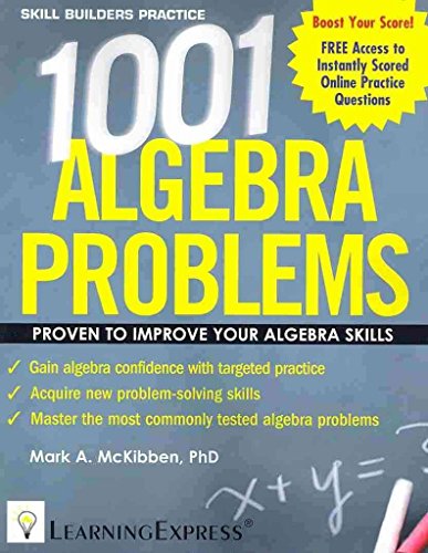 Beispielbild fr 1001 Algebra Problems (1001 Series) zum Verkauf von SecondSale