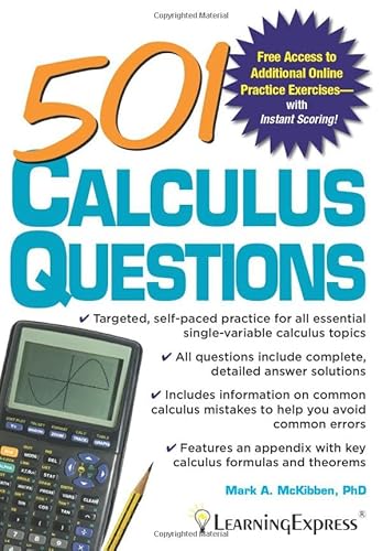 Stock image for 501 Calculus Questions for sale by Better World Books