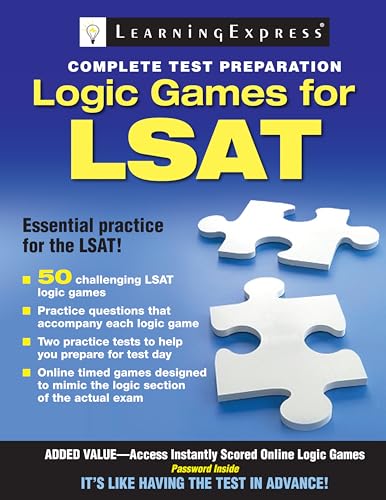 Beispielbild fr LSAT Logic Games zum Verkauf von Better World Books