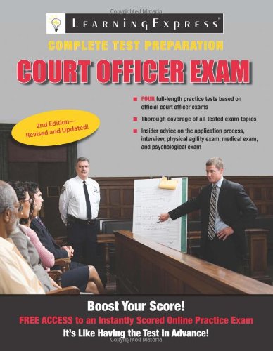 Imagen de archivo de Court Officer Exam (Court Officer Exam (Learning Express)) a la venta por SecondSale