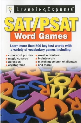 Beispielbild fr Sat/PSAT Word Games zum Verkauf von AwesomeBooks