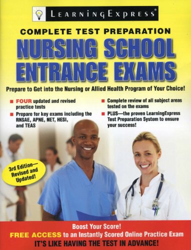 9781576859025: Nursing School Entrance Exam: Your Guide to Passing the Test (Nursing School Entrance Exams)