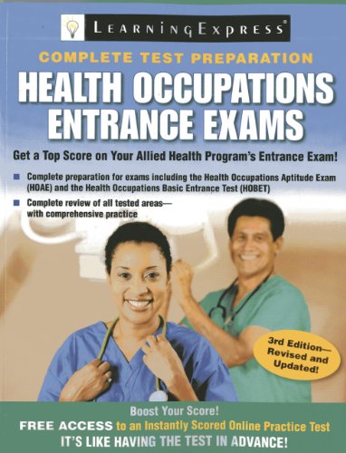 Stock image for Health Occupations Entrance Exams for sale by SecondSale