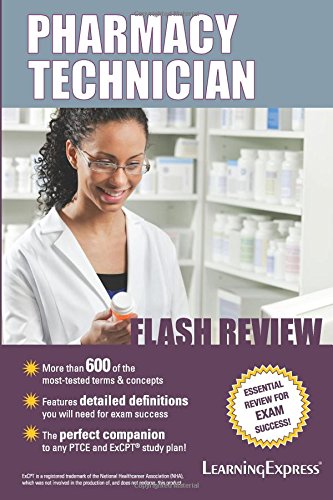 Imagen de archivo de Pharmacy Technician Flash Review a la venta por BooksRun