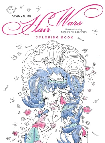 Stock image for Hair Wars Coloring Book for sale by PlumCircle