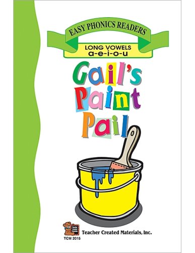 Imagen de archivo de Gail's Paint Pail (Long vowel review) Easy Reader a la venta por BookHolders