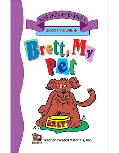 Beispielbild für Brett My Pet (Short E) Easy Reader zum Verkauf von Wonder Book