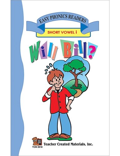 Imagen de archivo de Will Bill? (Short I) Easy Reader a la venta por Wonder Book