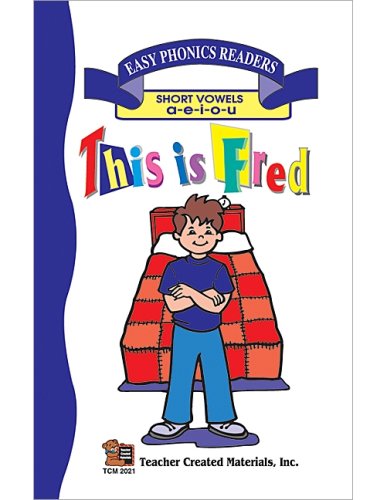 Beispielbild für This is Fred (Short vowel review) Easy Reader zum Verkauf von Wonder Book