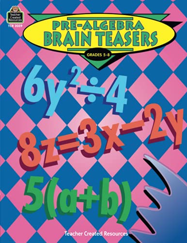 9781576900390: Pre-Algebra Brain Teasers