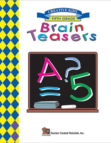 Brain Teasers, Grade 5 Workbook (9781576902592) by Levin, Michael