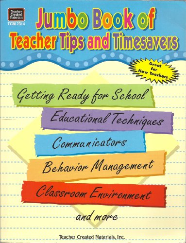 Imagen de archivo de Jumbo Book of Teacher Tips and Timesavers a la venta por HPB Inc.