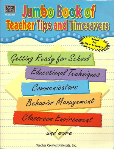 Stock image for Jumbo Book of Teacher Tips and Timesavers for sale by SecondSale