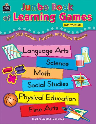 9781576903216: Jumbo Book of Learning Games: Over 250 Games, Puzzles and Brain Teasers