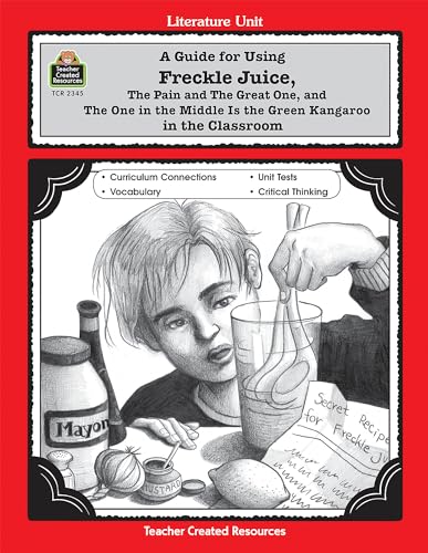 Stock image for A Guide for Using Freckle Juice in the Classroom for sale by Better World Books: West