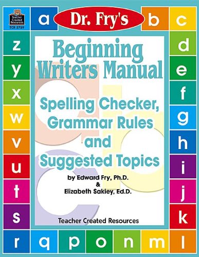 Stock image for Beginning Writers Manual by Dr. Fry for sale by Goodwill of Colorado