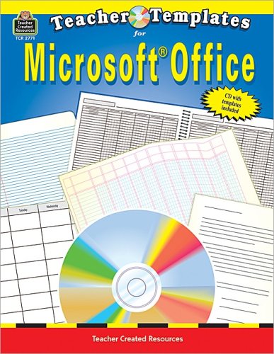 Imagen de archivo de Teacher Templates for Microsoft Office a la venta por Ergodebooks
