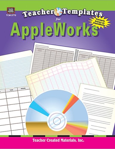 Imagen de archivo de Teacher Templates for AppleWorks (ClarisWorks ) a la venta por Ergodebooks