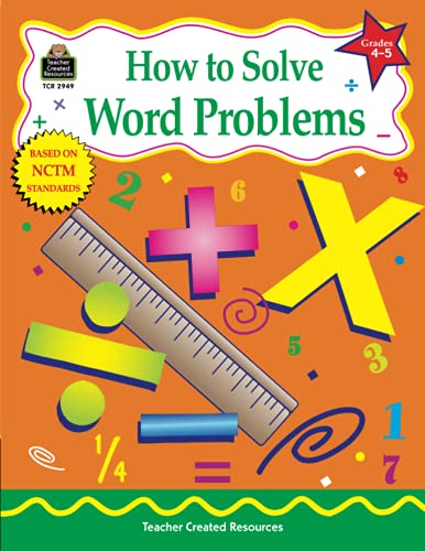 Stock image for How to Solve Word Problems, Grades 4-5 for sale by SecondSale