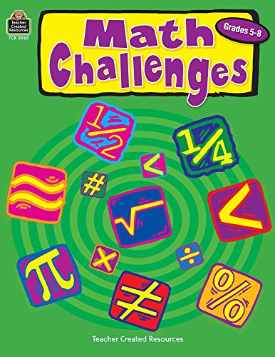 Math Challenges, Grades 5-8 (9781576909652) by Smith, Robert W.