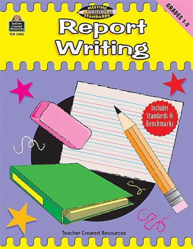 Beispielbild fr Report Writing, Grades 1-2 zum Verkauf von Better World Books