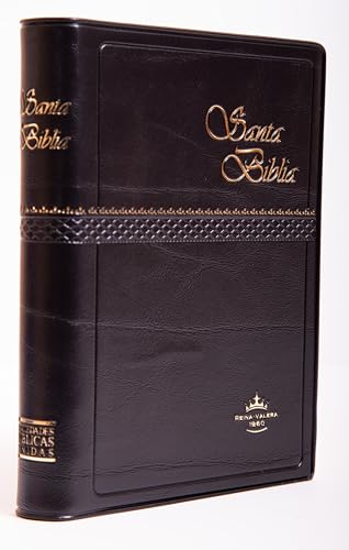 Stock image for BIBLIA RVR022 BOLS VINIL NEGRO for sale by Red's Corner LLC