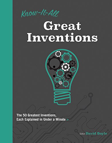 Stock image for Know It All Great Inventions: The 50 Greatest Inventions, Each Explained in Under a Minute (Know It All, 7) for sale by Wonder Book