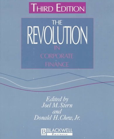 Imagen de archivo de Revolution in Corporate Finance a la venta por WorldofBooks
