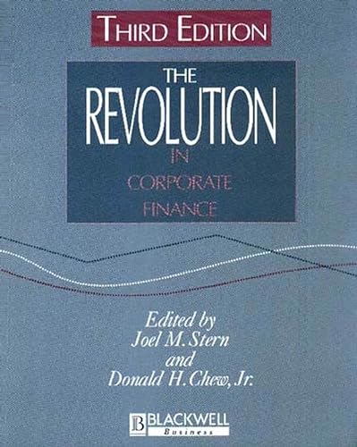 Stock image for Revolution in Corporate Finance for sale by WorldofBooks