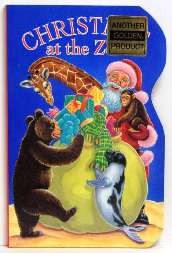 Imagen de archivo de Christmas at the Zoo (My Fun Shape Board Books) a la venta por Wonder Book