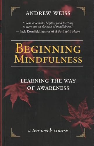 Beispielbild fr Beginning Mindfulness: Learning the Way of Awareness zum Verkauf von SecondSale