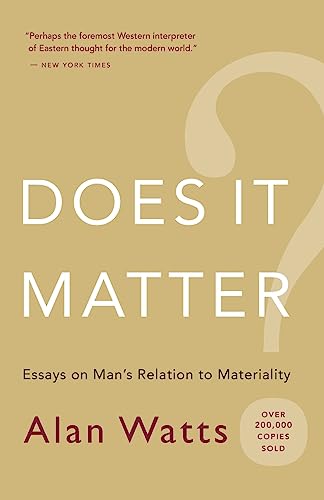 9781577315858: Does It Matter?: Essays on Man s Relation to Materiality