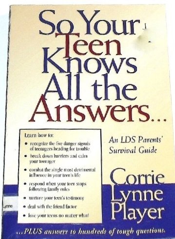 Stock image for So Your Teen Knows All the Answers. for sale by Better World Books