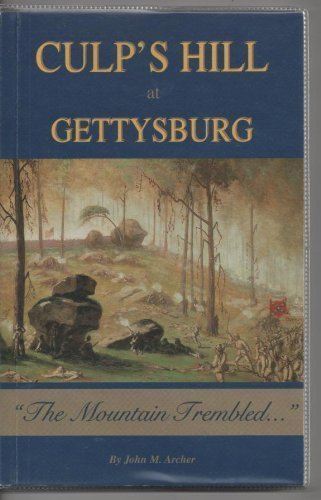 Stock image for Culp's Hill at Gettysburg: The Mountain Trembled. for sale by HPB Inc.