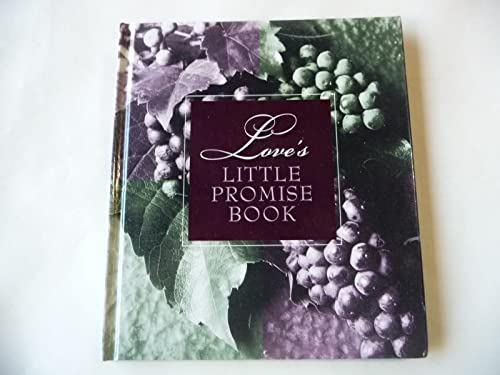 Beispielbild fr Love's Little Promise Book zum Verkauf von SecondSale