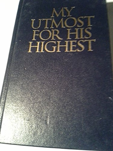 Stock image for My Utmost for His Highest: Prayer Edition for sale by SecondSale