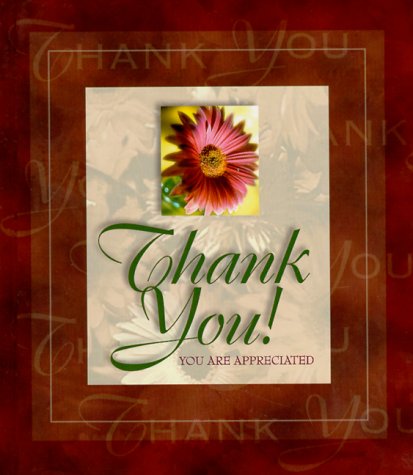 Imagen de archivo de Thank You!: You Are Appreciated (Gift Books) a la venta por SecondSale