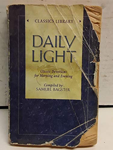 Stock image for Daily Light (Classics Library (Barbour Bargain)) for sale by SecondSale