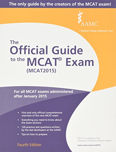 Imagen de archivo de The Official Guide to the MCAT Exam (MCAT2015) a la venta por HPB Inc.
