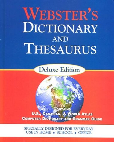 Imagen de archivo de Webster's Dictionary and Thesaurus a la venta por Better World Books