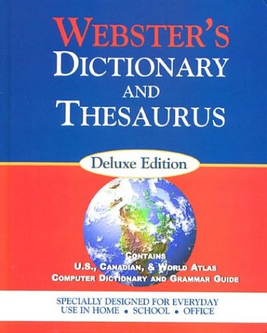 Stock image for Webster's Dictionary and Thesaurus for sale by Better World Books