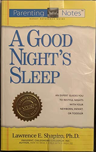A Good Night's Sleep (9781577592266) by Shapiro, Lawrence E.