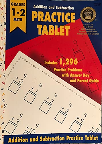 Stock image for Addition and Subtraction : Practice Tablet for sale by Better World Books