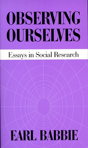 Beispielbild fr Observing Ourselves: Essays in Social Research zum Verkauf von Wonder Book