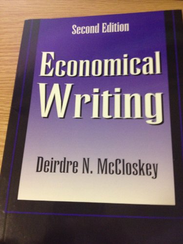 Imagen de archivo de Economical Writing a la venta por SecondSale