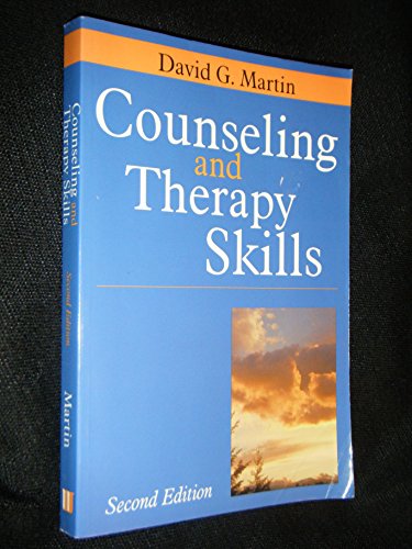 Beispielbild fr Counseling and Therapy Skills zum Verkauf von Books of the Smoky Mountains