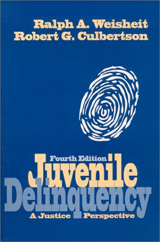 Stock image for Juvenile Delinquency: A Justice Perspective for sale by Wonder Book