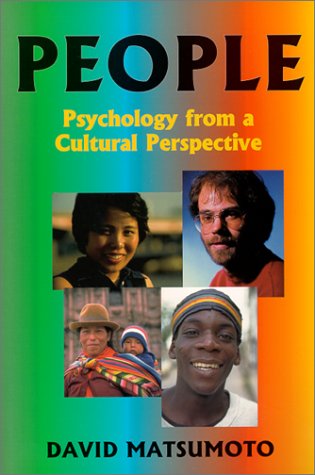 Beispielbild fr People: Psychology from a Cultural Perspective zum Verkauf von Half Price Books Inc.